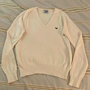 Vintage Lady Whaler Bermuda Cashmerette 100% Orlon lightweight vneck sweater